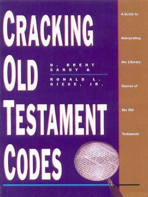 cover image of Cracking Old Testament Codes